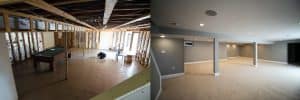 Fully finished basement in Joppa road Baltimore Maryland flip